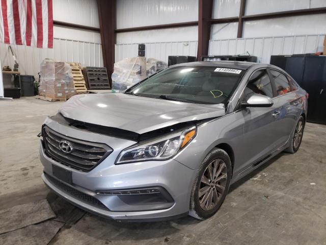 Photo 2 from auction – 2016 HYUNDAI SONATA with VIN 5NPE34AFXGH377634