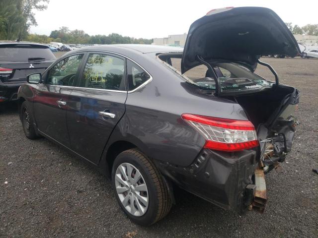 Photo 3 from auction – 2014 NISSAN SENTRA S with VIN 3N1AB7AP0EL653685