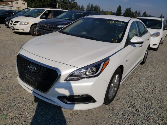 Photo 2 from auction – 2016 HYUNDAI SONATA HYB with VIN KMHE24L15GA012222