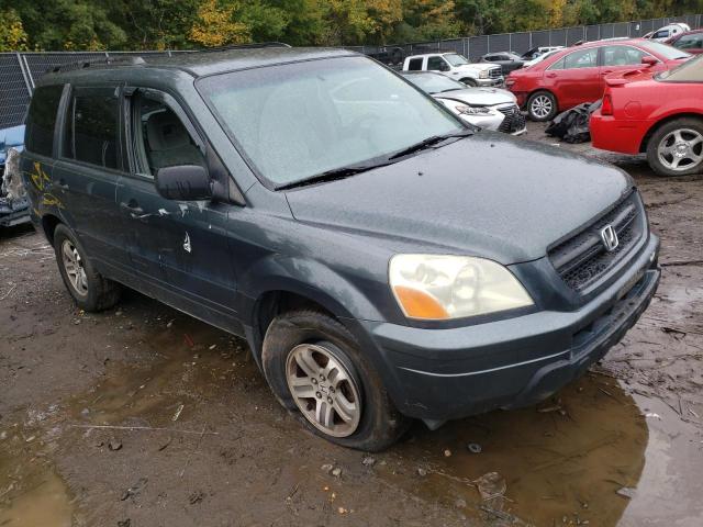 HONDA PILOT EX 2004 with VIN 2HKYF18444H508981 - Photo from auction