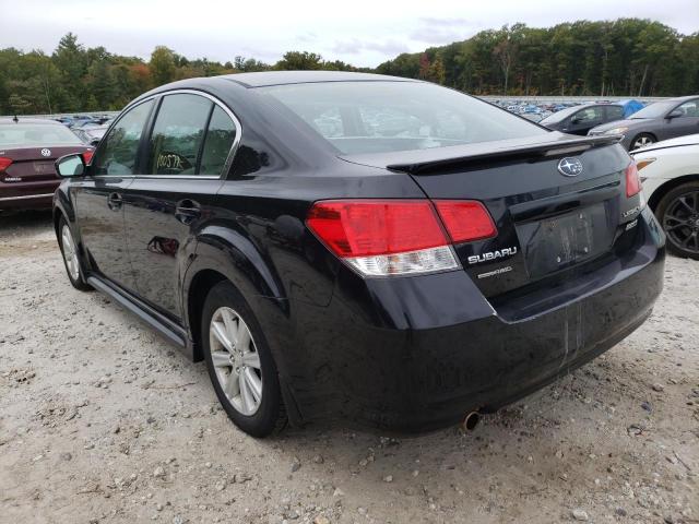 Photo 3 from auction – 2012 SUBARU LEGACY 2.5 with VIN 4S3BMBG64C3020807