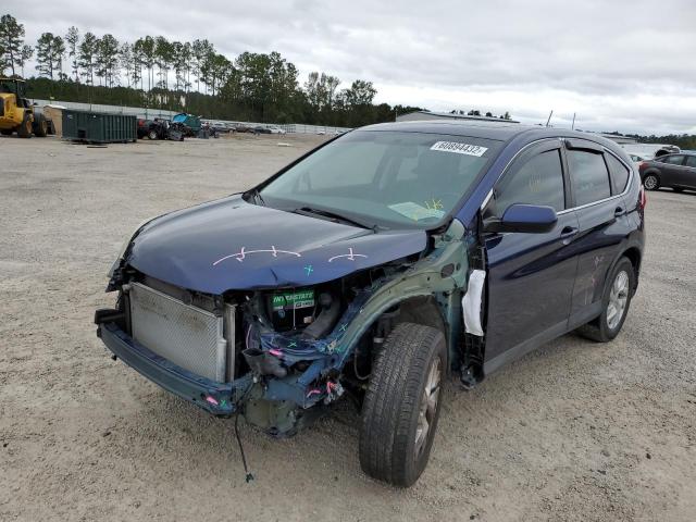 Photo 2 from auction – 2015 HONDA CR-V EX with VIN 2HKRM3H50FH520854