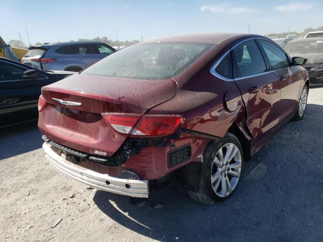 Photo 4 from auction – 2015 CHRYSLER 200 LIMITE with VIN 1C3CCCAB4FN520823