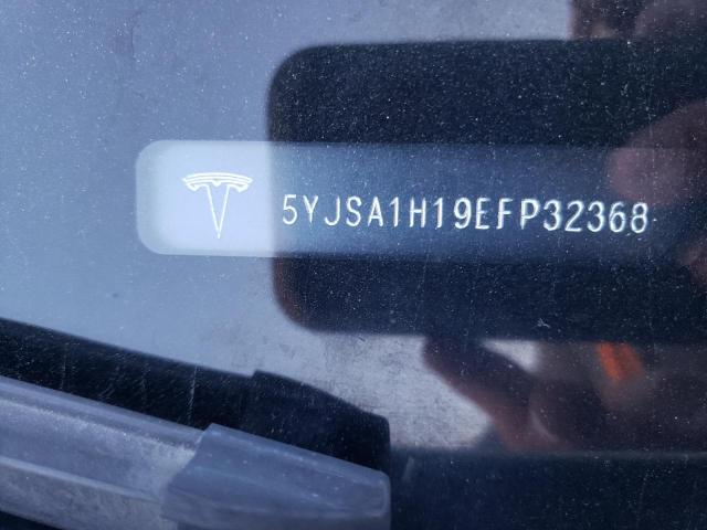 Photo 10 from auction – 2014 TESLA MODEL S with VIN 5YJSA1H19EFP32368