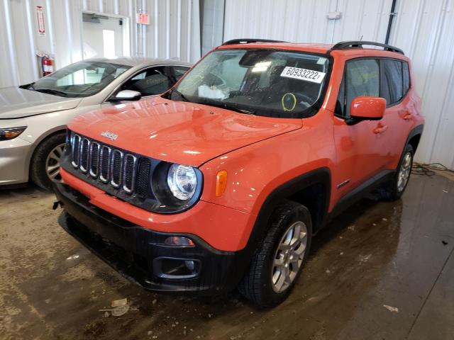 Photo 2 from auction – 2017 JEEP RENEGADE L with VIN ZACCJBBB3HPG34767