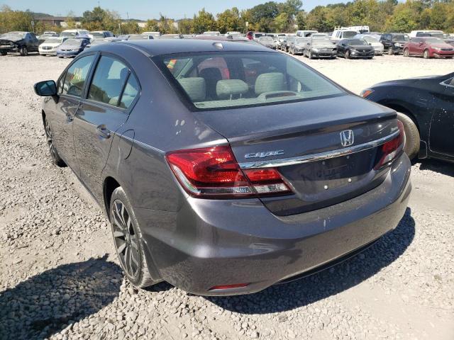 Photo 3 from auction – 2015 HONDA CIVIC EXL with VIN 19XFB2F93FE078794
