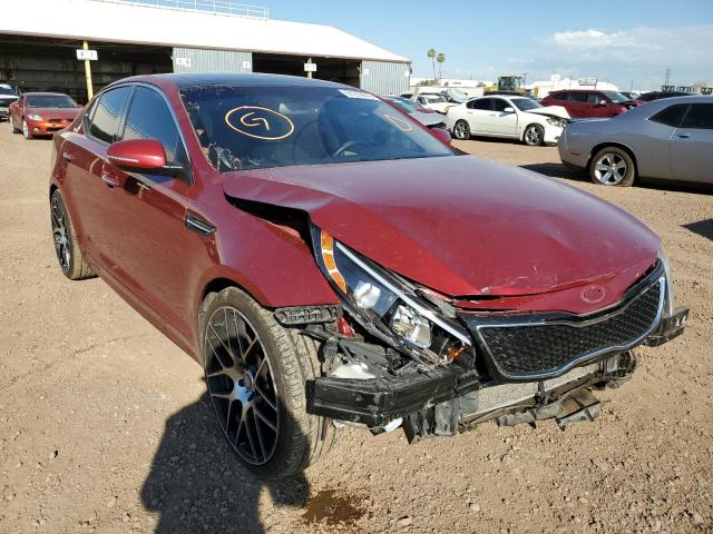 KIA OPTIMA EX 2014 with VIN 5XXGN4A7XEG333847 - Photo from auction