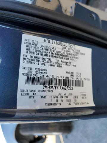 Photo 10 from auction – 2010 MERCURY GRAND MARQ with VIN 2MEBM7FV1AX627283