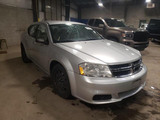DODGE AVENGER SE 2012 with VIN 1C3CDZAGXCN258751 - Photo from auction