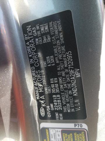 Photo 10 from auction – 2015 KIA SOUL with VIN KNDJN2A29F7120915
