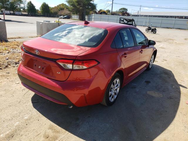 Photo 4 from auction – 2020 TOYOTA COROLLA LE with VIN 5YFEPRAE0LP043036
