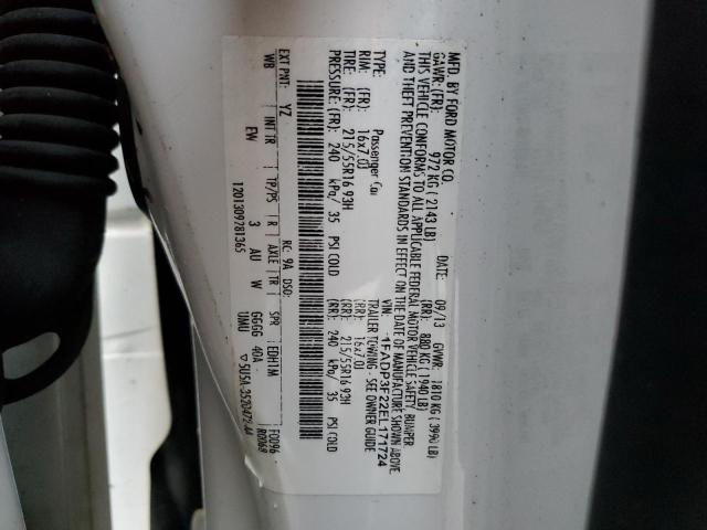 Photo 10 from auction – 2014 FORD FOCUS SE with VIN 1FADP3F22EL171724