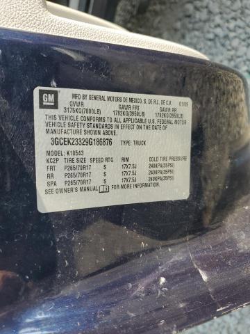 Photo 10 from auction – 2009 CHEVROLET SILVERADO with VIN 3GCEK23329G186876