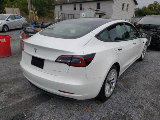 Photo 4 from auction – 2022 TESLA MODEL 3 with VIN 5YJ3E1EB2NF229688