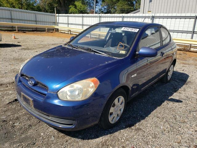 Photo 2 from auction – 2007 HYUNDAI ACCENT GS with VIN KMHCM36C57U053294