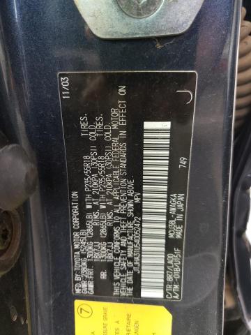 Photo 10 from auction – 2004 LEXUS RX 330 with VIN JTJHA31U540052472