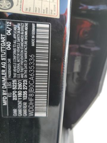 Photo 10 from auction – 2012 MERCEDES-BENZ E 350 4MAT with VIN WDDHF8JB0CA635336