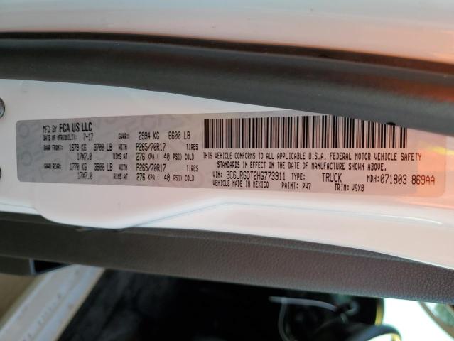 Photo 10 from auction – 2017 RAM 1500 ST with VIN 3C6JR6DT2HG773911