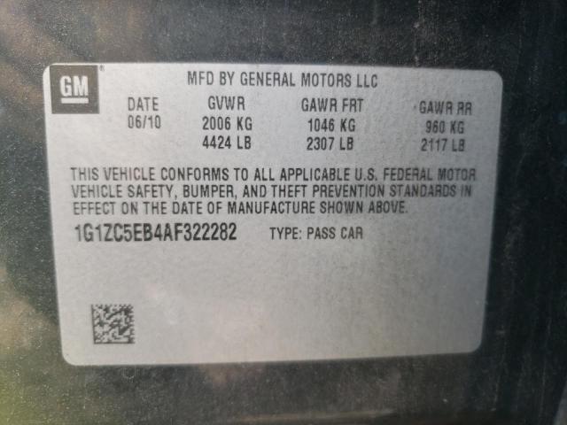 Photo 10 from auction – 2010 CHEVROLET MALIBU 1LT with VIN 1G1ZC5EB4AF322282