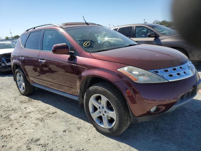 NISSAN MURANO 2005 with VIN JN8AZ08T85W321186 - Photo from auction
