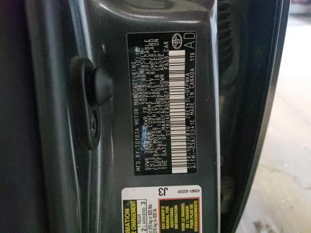 Photo 10 from auction – 2013 TOYOTA COROLLA BA with VIN 2T1BU4EE8DC967136