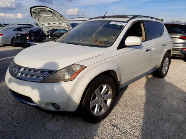 Photo 2 from auction – 2007 NISSAN MURANO SL with VIN JN8AZ08T77W507580