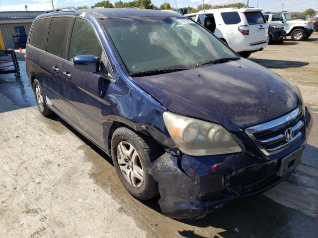 HONDA ODYSSEY EX 2005 with VIN 5FNRL38405B081159 - Photo from auction