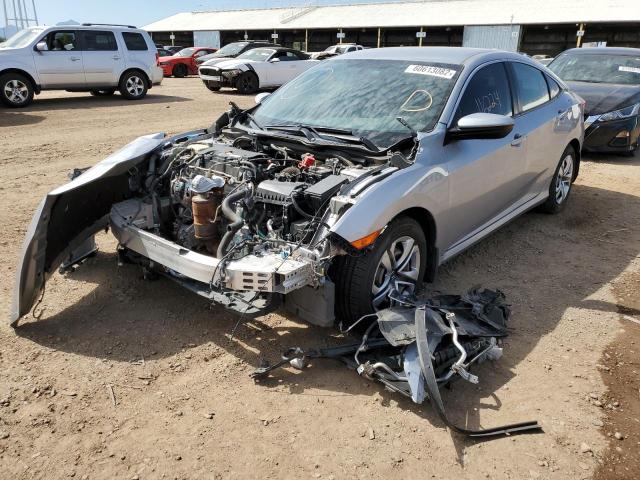 Photo 2 from auction – 2017 HONDA CIVIC LX with VIN 19XFC2F58HE072924