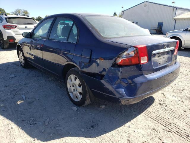 Photo 3 from auction – 2001 HONDA CIVIC EX with VIN 1HGES26741L048649