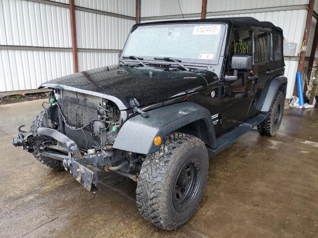 Photo 2 from auction – 2016 JEEP WRANGLER U with VIN 1C4BJWDG0GL260682