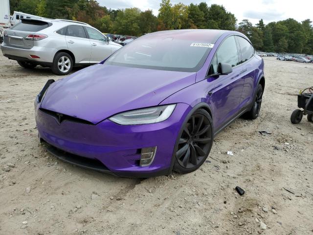 Photo 2 from auction – 2020 TESLA MODEL X with VIN 5YJXCBE20LF250498