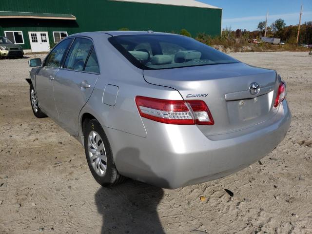 Photo 3 from auction – 2011 TOYOTA CAMRY BASE with VIN 4T1BF3EK2BU638440