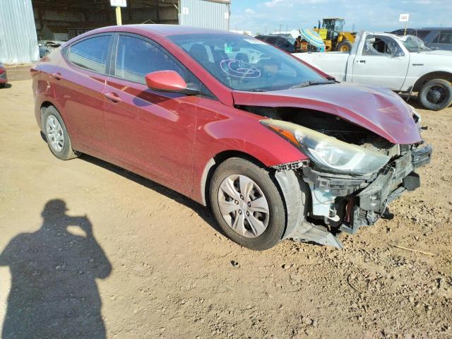 Photo 1 from auction – 2016 HYUNDAI ELANTRA SE with VIN 5NPDH4AE1GH696344