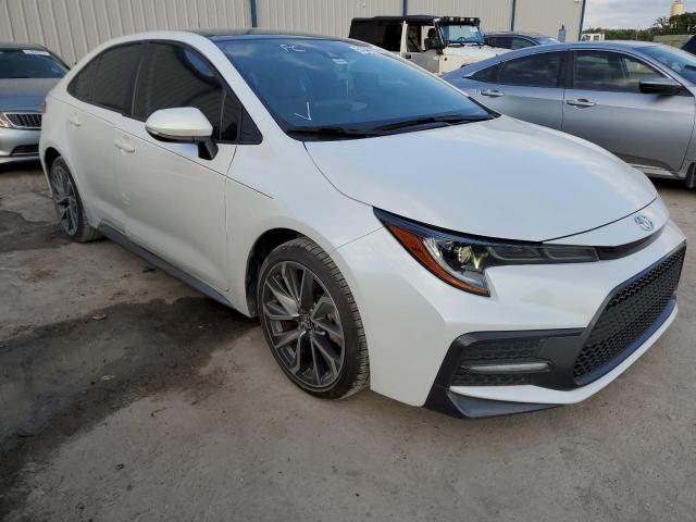 TOYOTA COROLLA SE 2022 with VIN 5YFS4MCE5NP103228 - Photo from auction