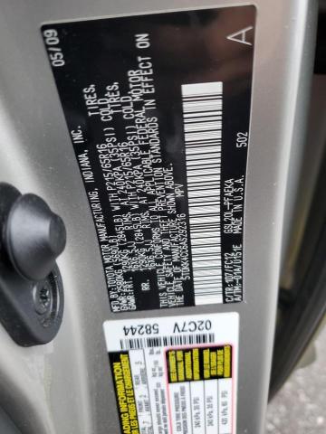 Photo 10 from auction – 2010 TOYOTA SIENNA CE with VIN 5TDKK4CC6AS292316