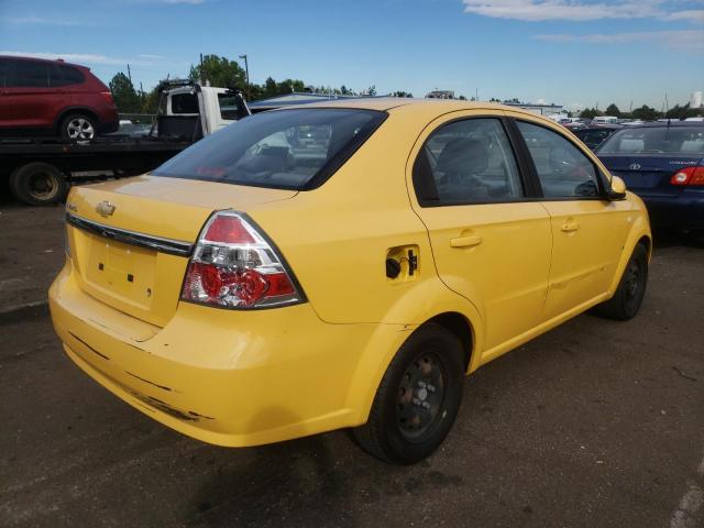 Photo 4 from auction – 2008 CHEVROLET AVEO BASE with VIN KL1TD56688B160399