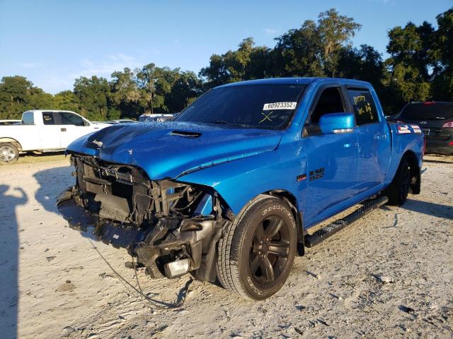 Photo 2 from auction – 2018 RAM 1500 SPORT with VIN 1C6RR7MT2JS224104