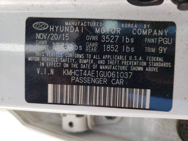 Photo 10 from auction – 2016 HYUNDAI ACCENT SE with VIN KMHCT4AE1GU061037