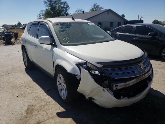 NISSAN MURANO SL 2006 with VIN JN8AZ08W16W501458 - Photo from auction