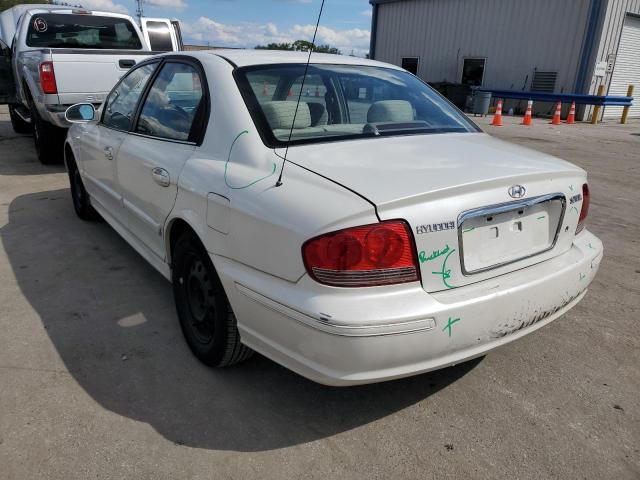Photo 3 from auction – 2003 HYUNDAI SONATA GL with VIN KMHWF25S43A905091