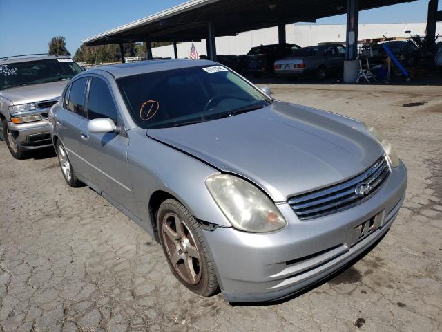 INFINITI G35 2003 with VIN JNKCV51E03M018533 - Photo from auction