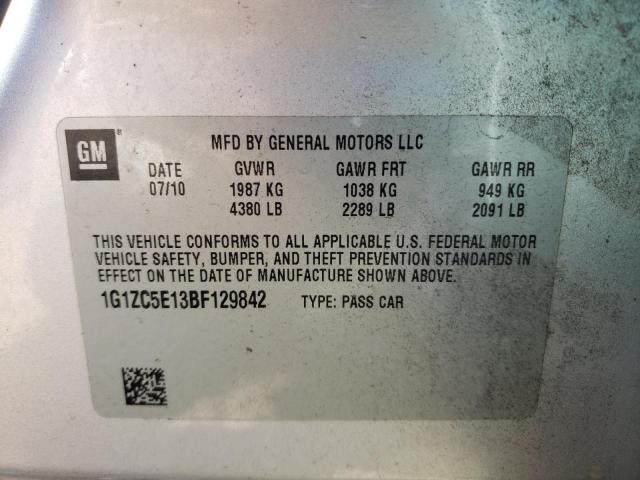 Photo 10 from auction – 2011 CHEVROLET MALIBU 1LT with VIN 1G1ZC5E13BF129842