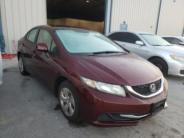 HONDA CIVIC LX 2013 with VIN 2HGFB2F52DH575707 - Photo from auction