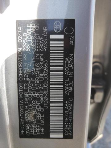 Photo 10 from auction – 2014 TOYOTA PRIUS V with VIN JTDZN3EU2EJ002663