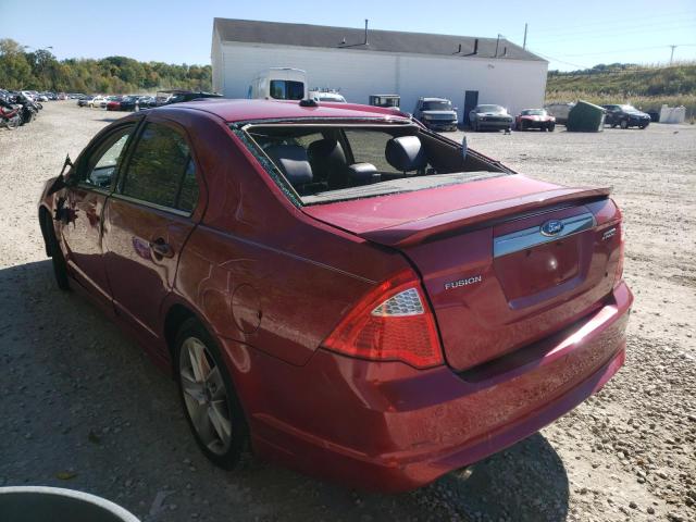 Photo 3 from auction – 2011 FORD FUSION SPO with VIN 3FAHP0KC2BR341477