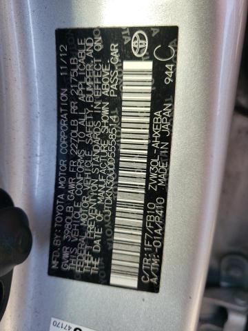 Photo 10 from auction – 2013 TOYOTA PRIUS with VIN JTDKN3DU0D5558514