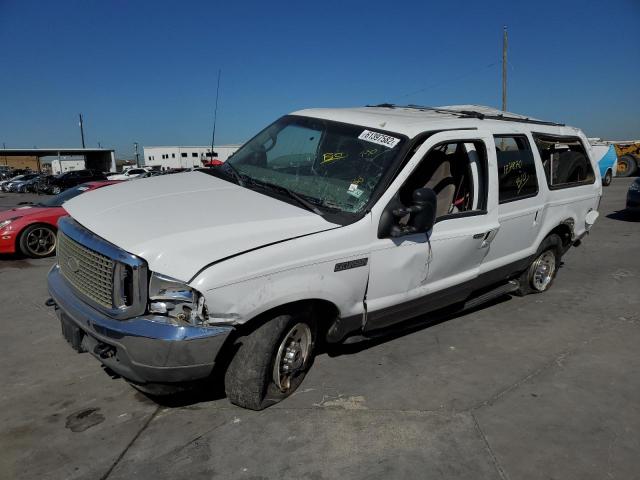 Photo 2 from auction – 2001 FORD EXCURSION with VIN 1FMNU41L91EB17537