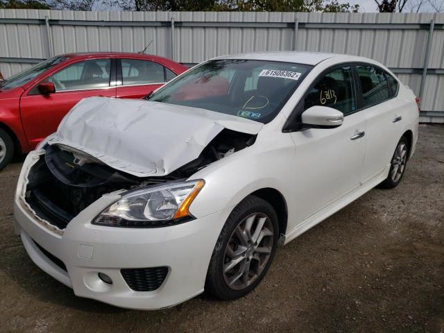 Photo 2 from auction – 2015 NISSAN SENTRA S with VIN 3N1AB7AP1FY290124