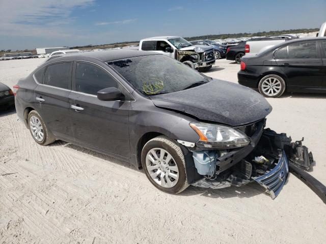 NISSAN SENTRA S 2015 with VIN 3N1AB7AP9FL691675 - Photo from auction
