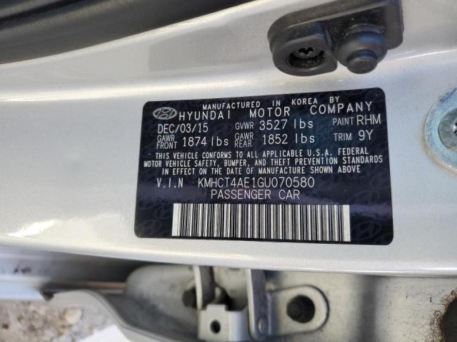 Photo 10 from auction – 2016 HYUNDAI ACCENT SE with VIN KMHCT4AE1GU070580